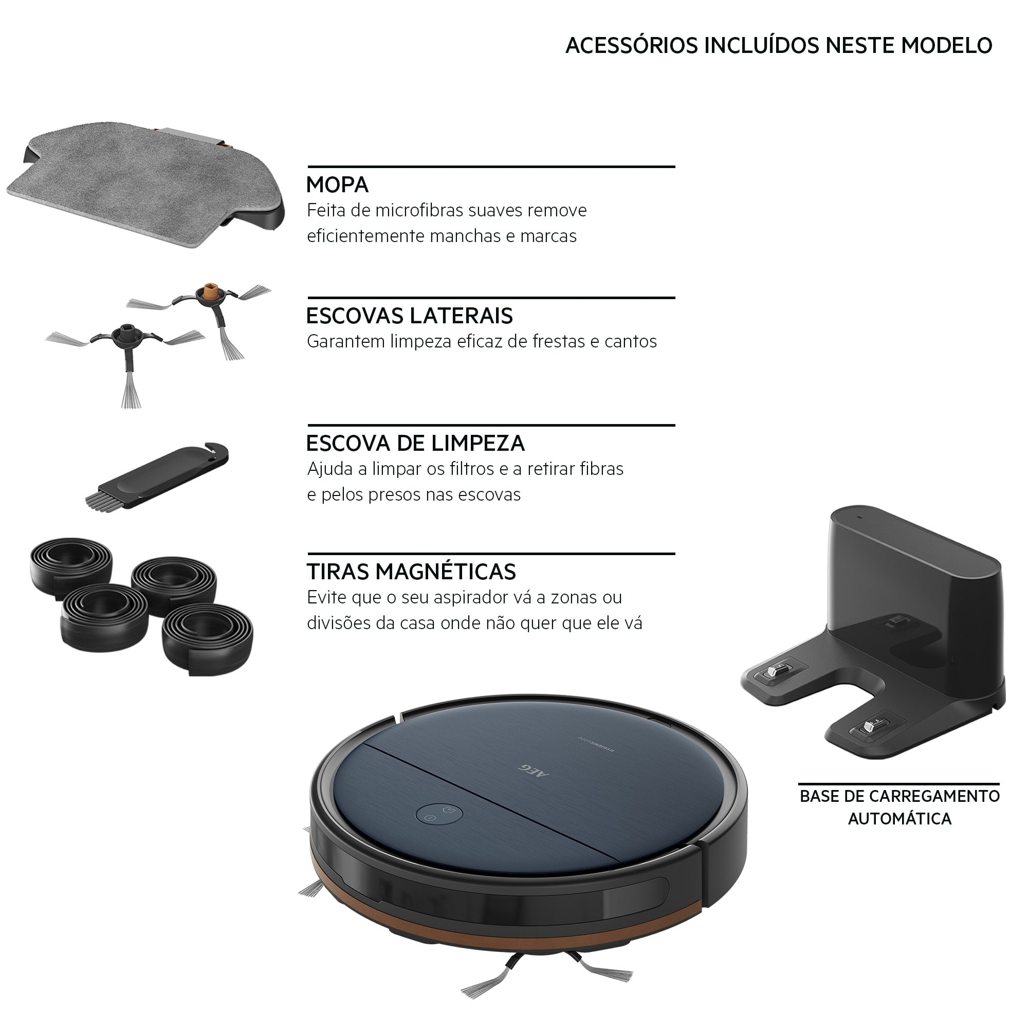 AEG - Aspirador robot - AR61UW1DB