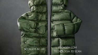 Seco ao ar Vs Seco com 3DScan
